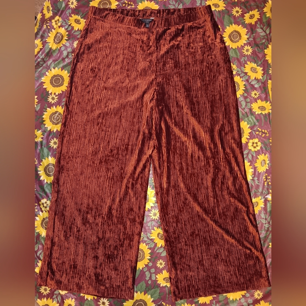 *XXL*BANANA REPUBLIC*Wide Leg Velvet Pants!*